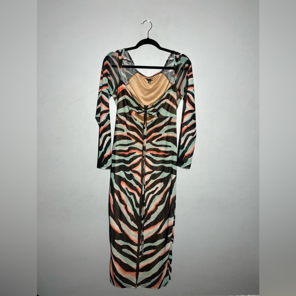 Zoya Midi Mesh Dress